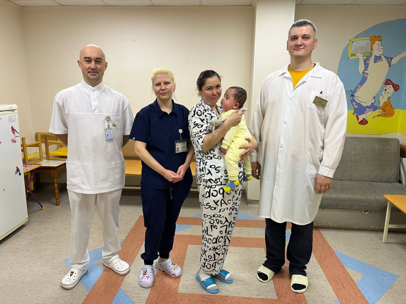 Врачи детской больницы спасли малыша с ожогами