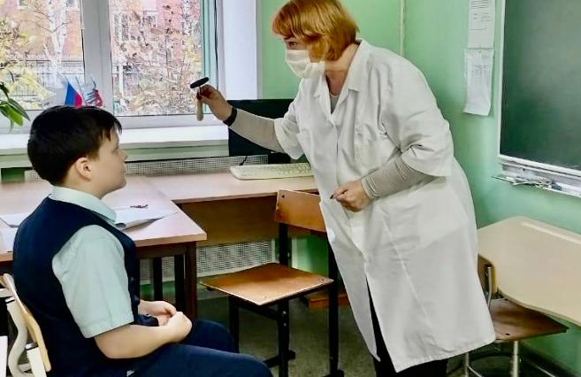 Более 130 школьников села Локосово прошли обследование в рамках профилактического осмотра