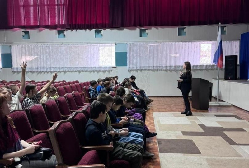Лекция сургутского психолога о здоровом образе жизни для детей 