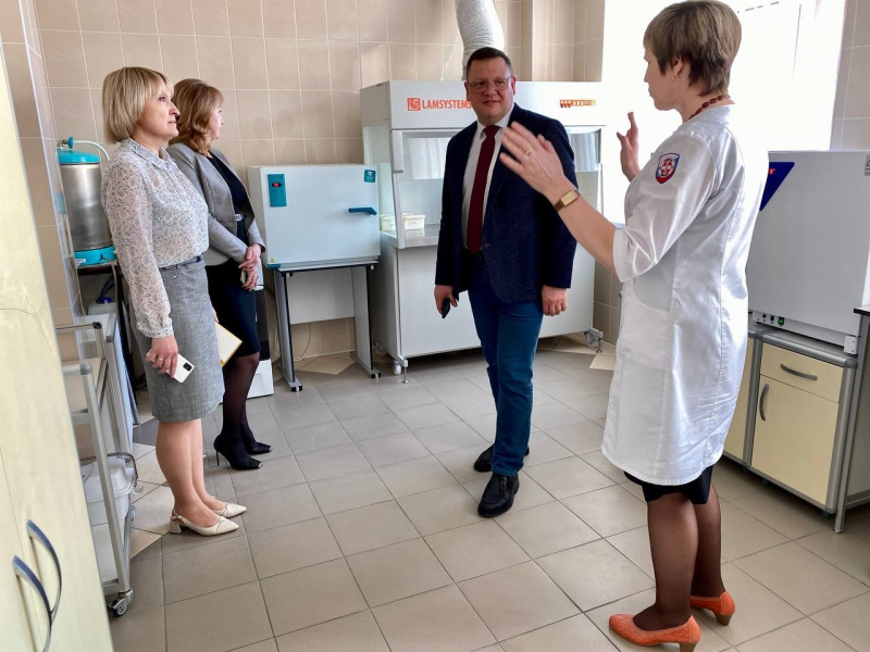 Новое лабораторное оборудование поступило в городскую больницу