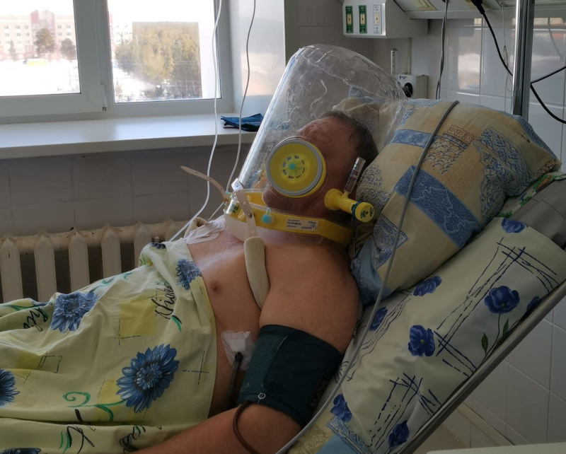 Применение устройства для неинвазивной вентиляции лёгких для пациентов 