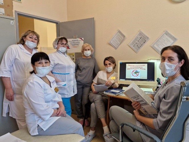 В диспансере прошла очередная учёба медицинского персонала