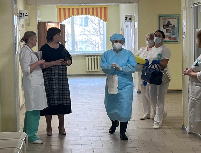 Состоялись объектовые тренировки противоэпидемических мероприятий