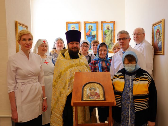 В Советской районной больнице открыли молельную комнату для пациентов