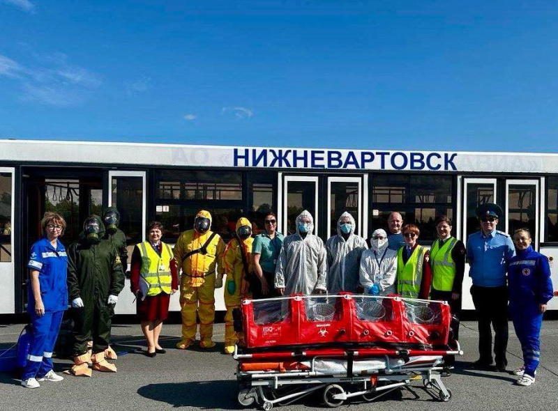 В Нижневартовске прошли учения, направленные на выявление и ликвидацию угрозы распространения бубонной чумы