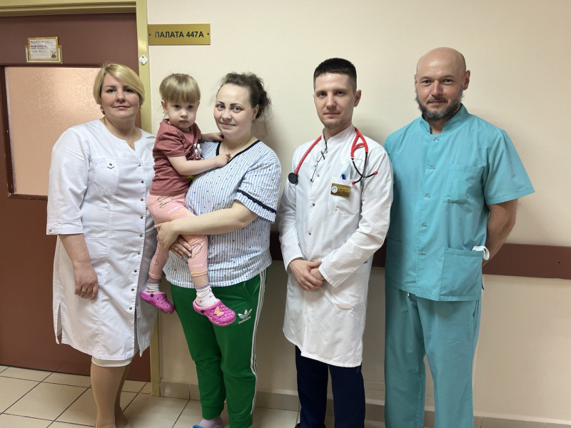 Врачи вернули маленькой пациентке возможность спокойно дышать