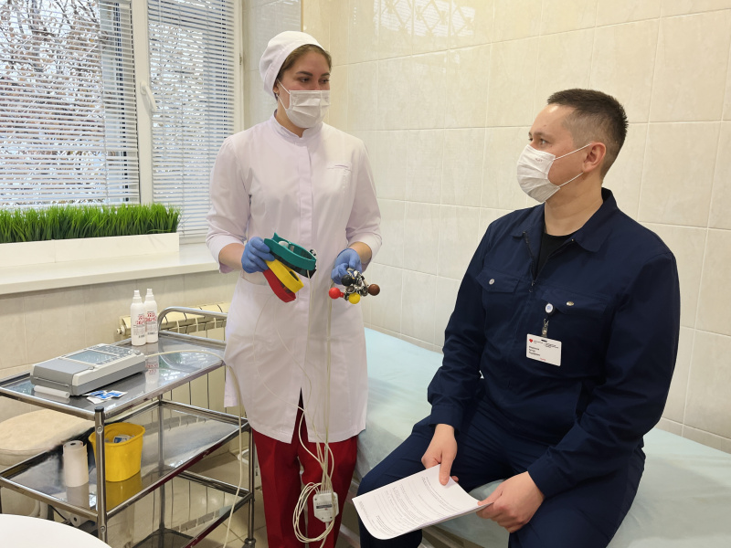 Специалисты психоневрологической больницы прошли диспансеризацию на рабочем месте
