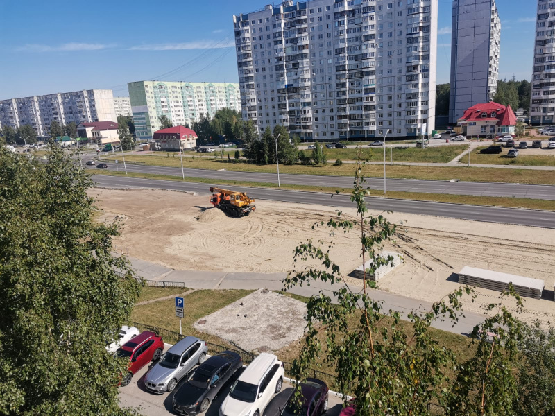 Рядом с детскими поликлиниками Нижневартовска открываются комфортные парковки 