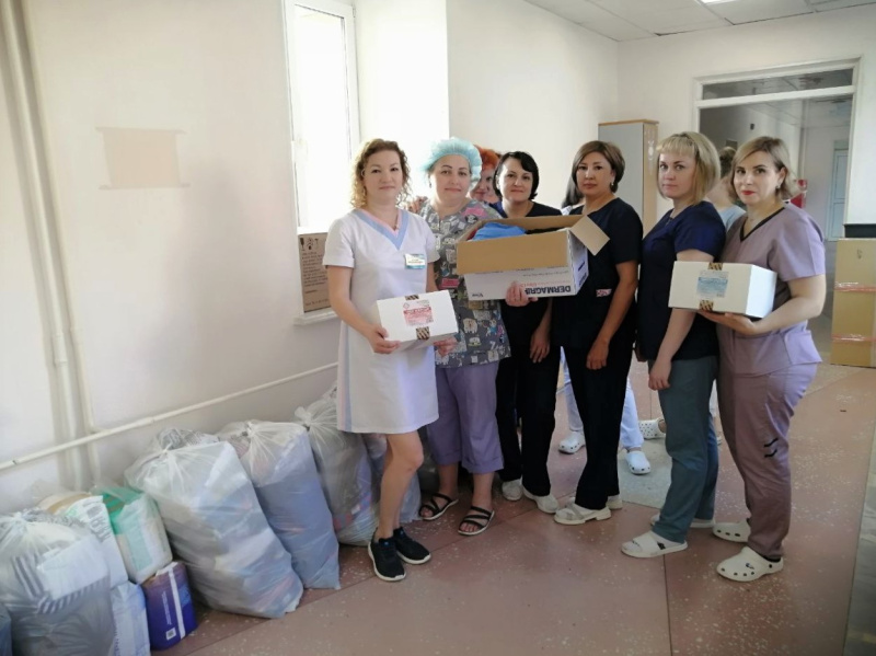 Более 250 кг гуманитарного груза отправится в зону проведения СВО из травматологической больницы