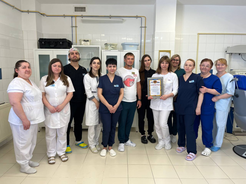 ЛОР-отделение детской больницы получило награду за помощь фронту