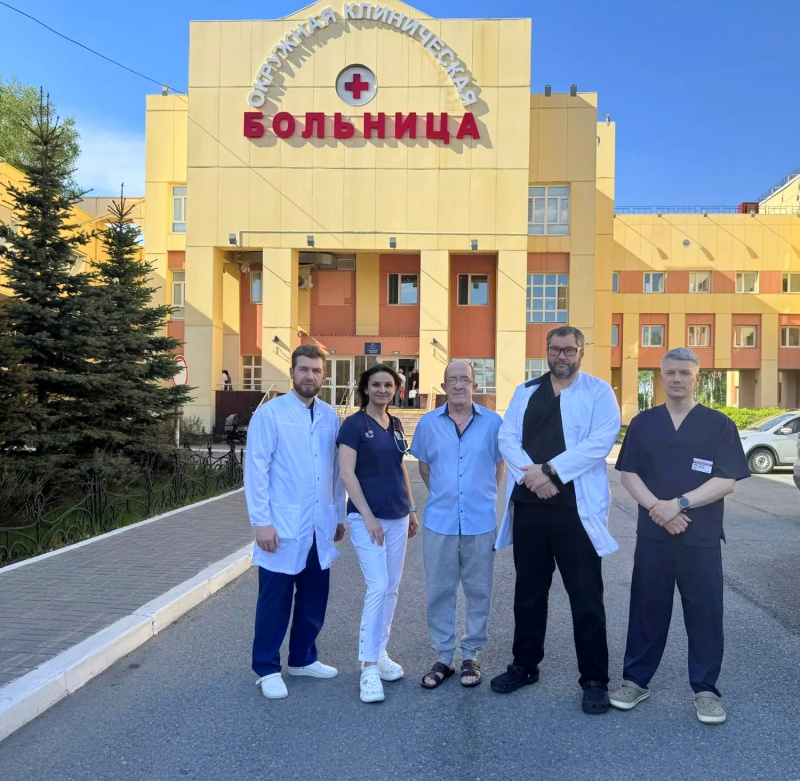 Шестая пересадка сердца в Ханты‑Мансийске: пациент вернулся домой с новым сердцем
