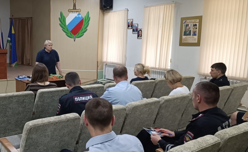 Специалисты больницы провели обучение сотрудников полиции оказанию первой доврачебной помощи 