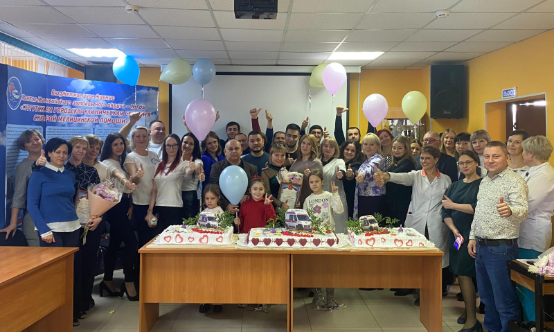 Сургутская станция скорой медицинской помощи отметила свое 62-летие