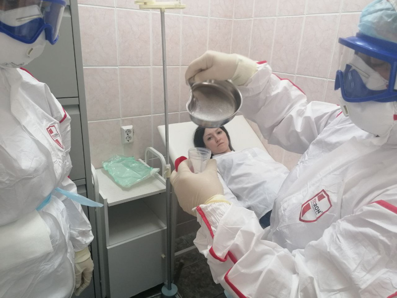 В Лянторской городской больнице проведены тренировочные учения по холере