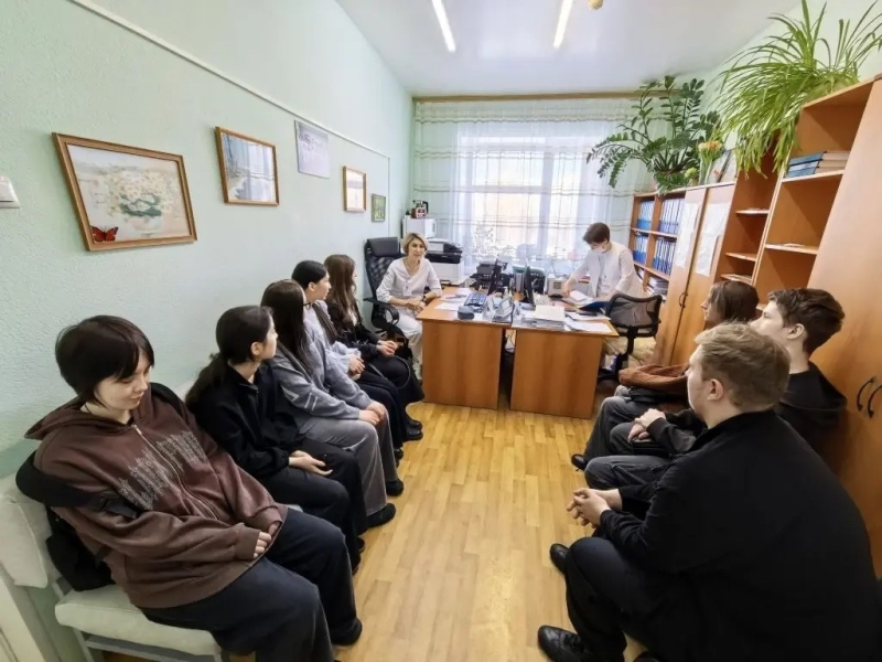 Знакомство школьников с профессиями в медицине