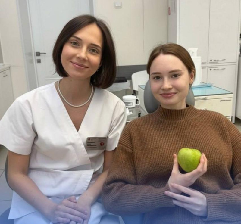 Стоматологическая поликлиника вновь реализовала акцию «Зеленое яблоко»