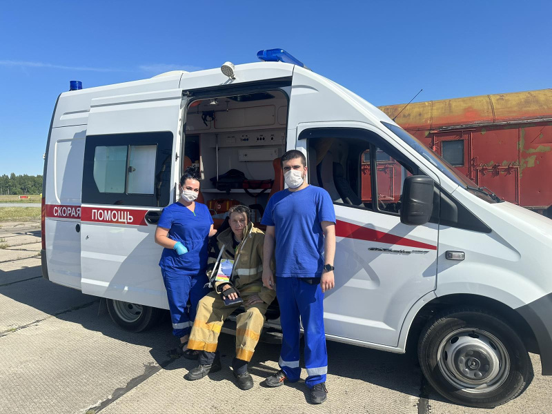 В аэропорту Нижневартовска прошли учения