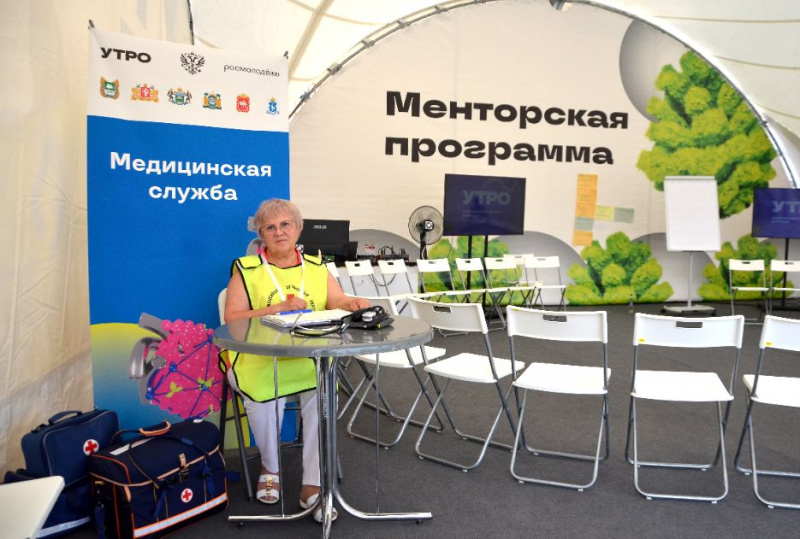 Медицинское обеспечение форума «УТРО — 2022»