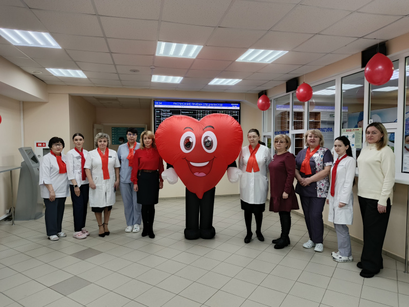 Акция «Красное платье» в городе нефтяников