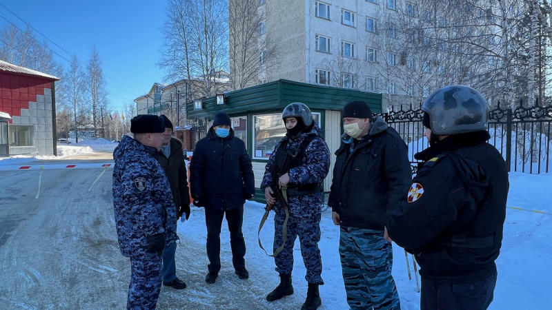 Тренировка по обеспечению общественного порядка