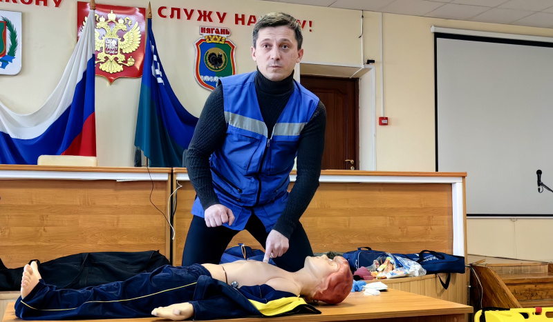 Мастер-класс по оказанию первой помощи для сотрудников органов внутренних дел