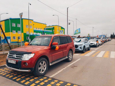 Автопробег Победы в Ханты-Мансийском районе