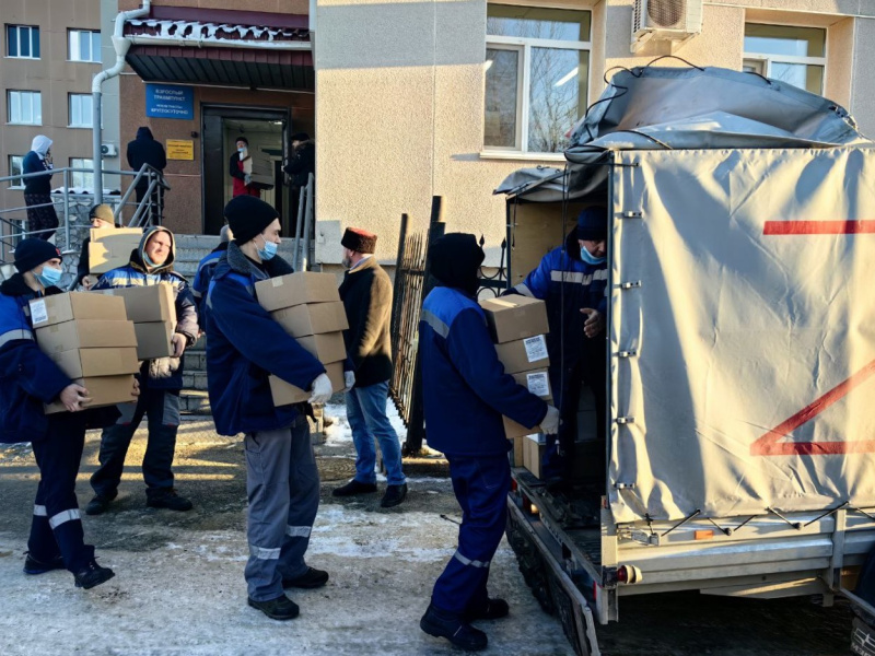 Сургутская травмбольница продолжает сбор гуманитарной помощи для фронта 