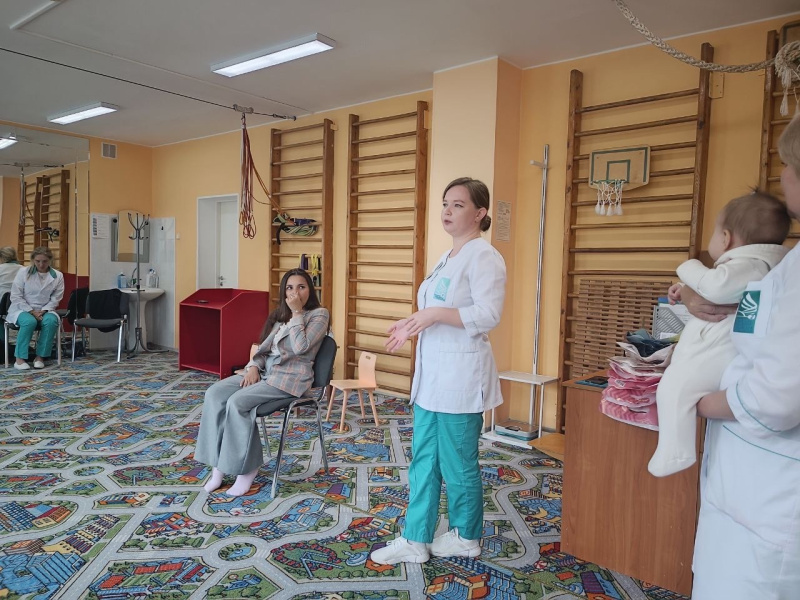 Состоялась встреча клуба кормящих мам в БУ «Сургутская городская клиническая поликлиника №2» 