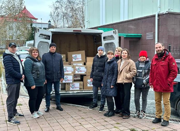 Центр профессиональной патологии поддержал военнослужащих СВО гуманитарной помощью