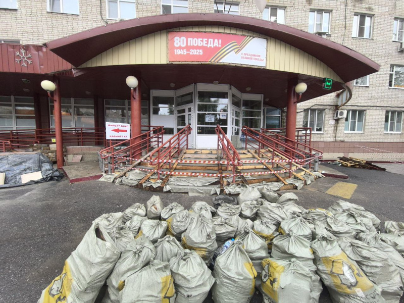В городской поликлинике продолжается ремонт для повышения комфорта пациентов и персонала