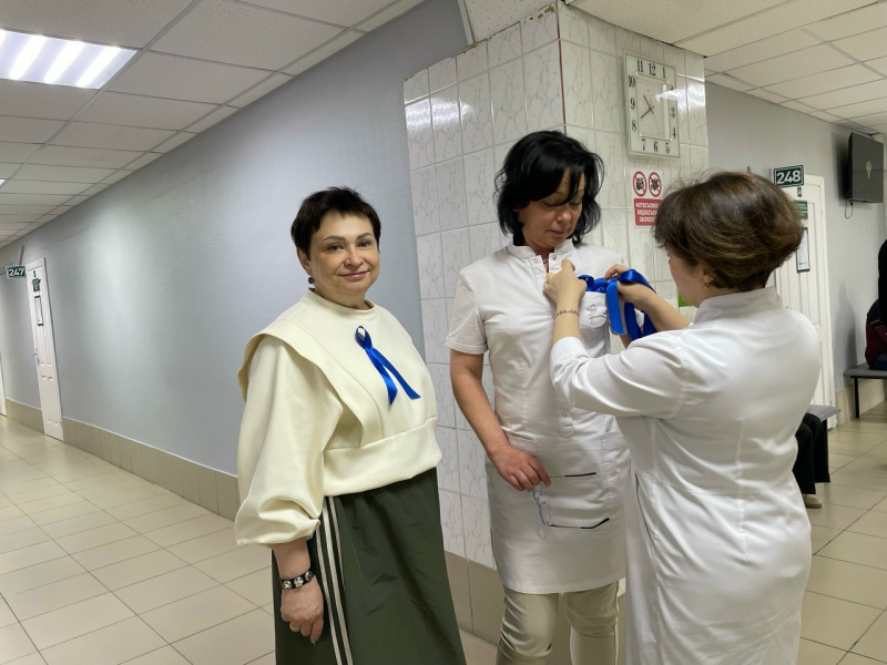 Синий день в Мегионе