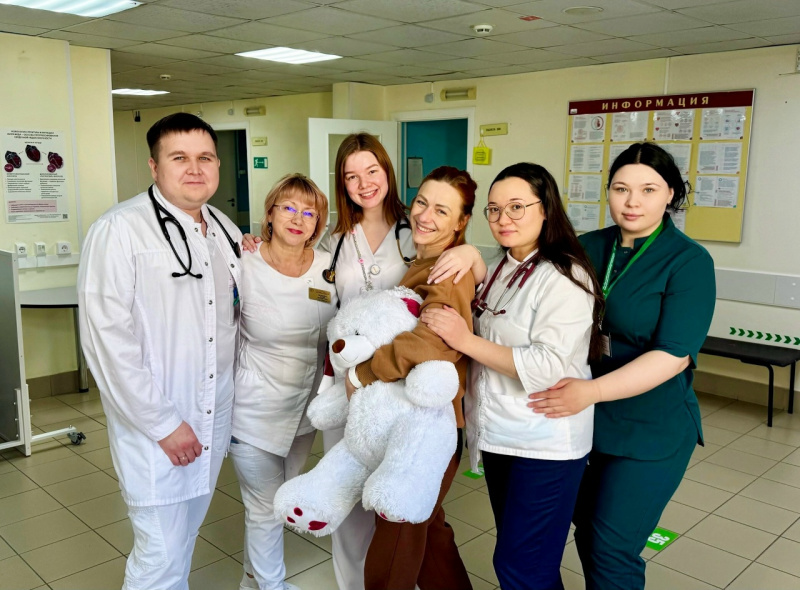 В кардиологическом диспансере спасли сердце многодетной мамы