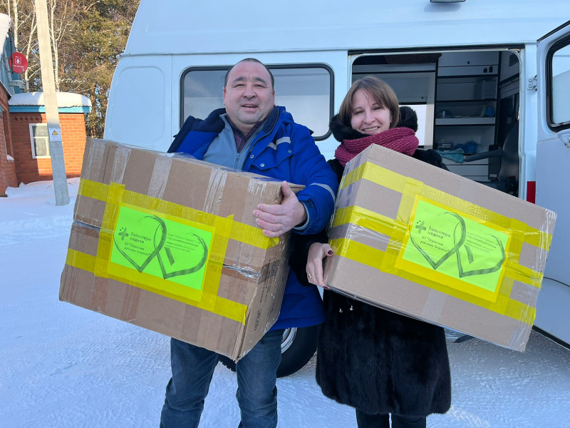 Очередная партия груза передана для отправки на СВО