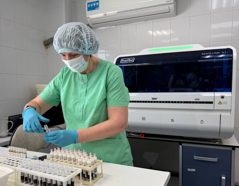 В иммунологической лаборатории нефтеюганской больницы установили два новых анализатора