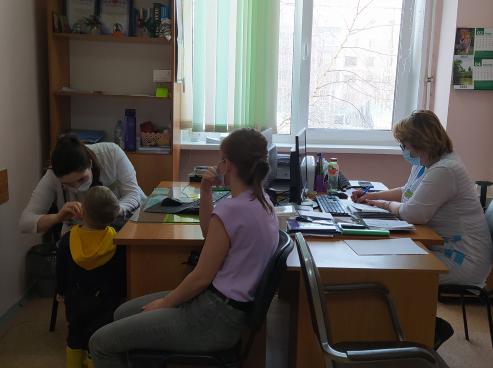 Поликлиника оказывает всестороннюю медицинскую помощь детям, прибывшим из ДНР
