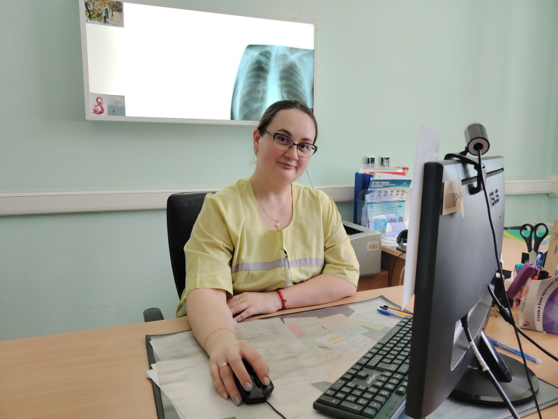 Проведение образовательной лекции врачом-фтизиатром для сотрудников хирургического отделения