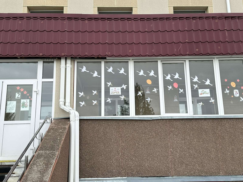 Присоединились к Всероссийской акции «Окна Победы»