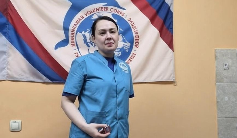 Лабораторный техник психоневрологической больницы стала добровольцем гуманитарной госпитальной миссии