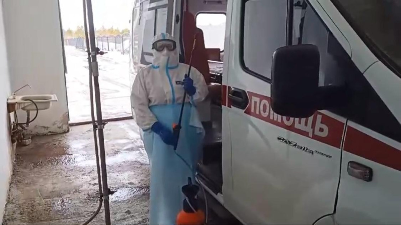 В больнице проведено тренировочное учение по холере