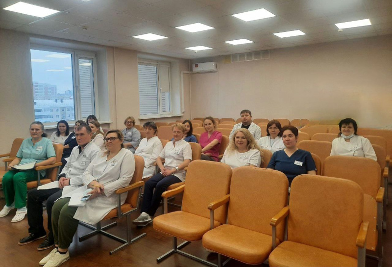 В городской поликлинике обучают врачей для повышения охвата населения профилактикой