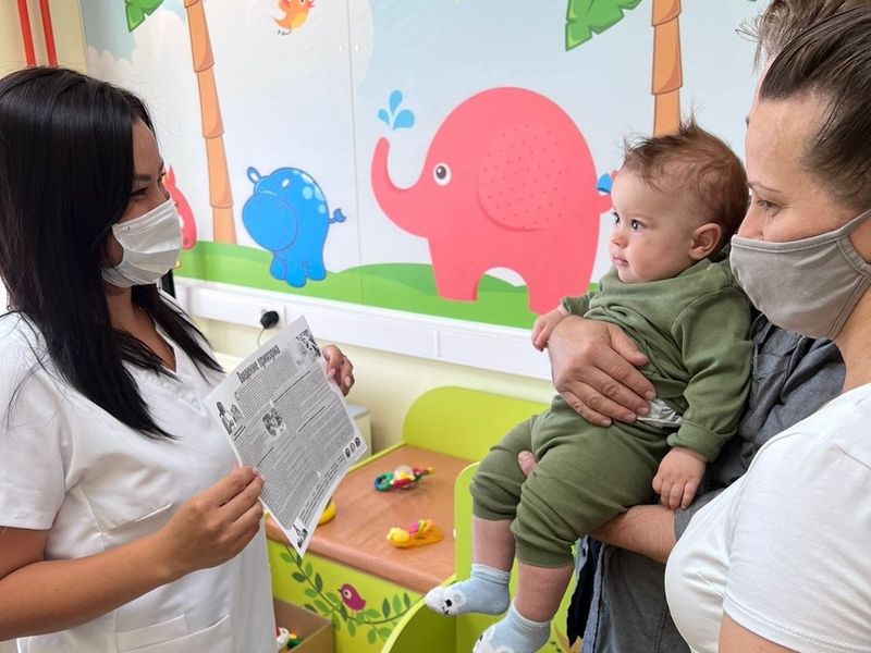 В детской поликлинике проводится очередная неделя поддержки грудного вскармливания и ответственного отношения к репродуктивному здоровью 