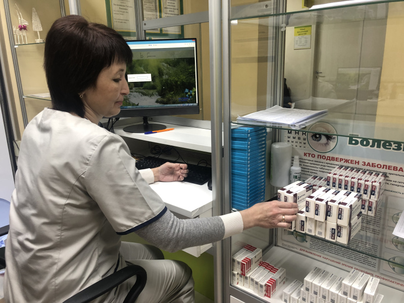 В 2023 году в поликлинике обслужено более 130 тысяч рецептов по федеральной и региональной программам
