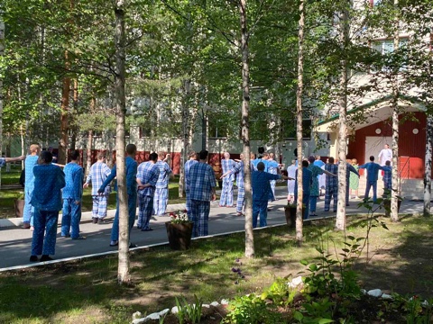 Психоневрологическая больница поддержала Неделю популяризации активных видов спорта