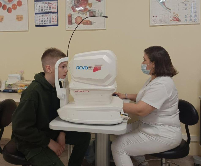 Новое оборудование в детской больнице для здоровья глаз пациентов