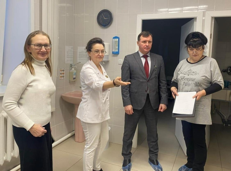Общественная наблюдательная комиссия по правам человека посетила АУ «Советская психоневрологическая больница»